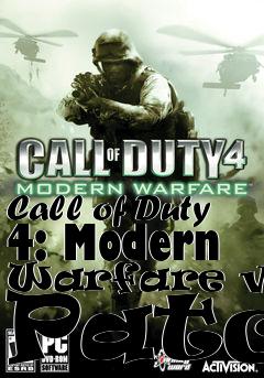 Box art for Call of Duty 4: Modern Warfare v1.3 Patch