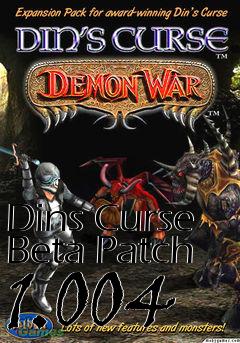 Box art for Dins Curse Beta Patch 1.004