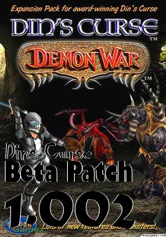 Box art for Dins Curse Beta Patch 1.002