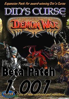 Box art for Dins Curse Beta Patch 1.001