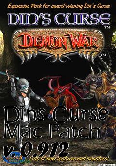 Box art for Dins Curse Mac Patch v. 0.912