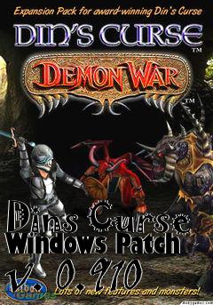 Box art for Dins Curse Windows Patch v. 0.910