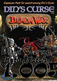 Box art for Dins Curse Beta Patch 1.005