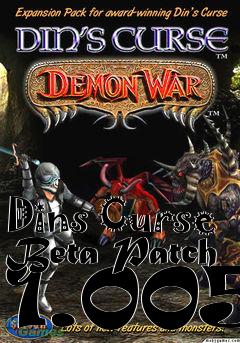 Box art for Dins Curse Beta Patch 1.005