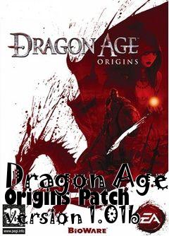Box art for Dragon Age Origins Patch version 1.01b