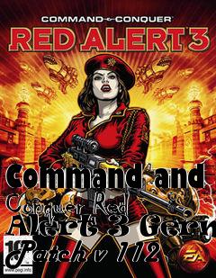 Box art for Command and Conquer Red Alert 3 German Patch v 112