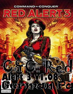 Box art for C&C: Red Alert 3 v1.08 German Patch