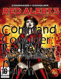 Box art for Command & Conquer: Red Alert 3 v1.07 Italian Patch