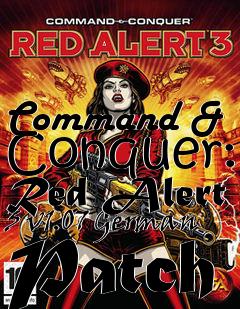 Box art for Command & Conquer: Red Alert 3 v1.07 German Patch