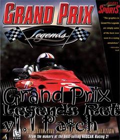 Box art for Grand Prix Legends Retail v1.1 Patch