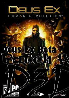 Box art for Deus Ex Beta Patch for D3D