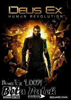 Box art for Deus Ex 1.009f Beta Patch