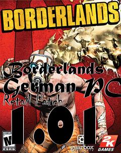 Box art for Borderlands German PC Retail Patch 1.01