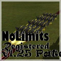 Box art for NoLimits Registered v1.25 Patch