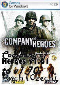 Box art for Company of Heroes v1.61 to v1.70 Patch (Czech)