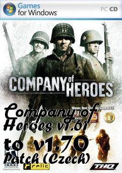 Box art for Company of Heroes v1.61 to v1.70 Patch (Czech)