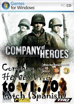 Box art for Company of Heroes v1.61 to v1.70 Patch (Spanish)