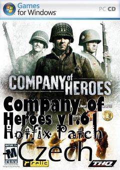 Box art for Company of Heroes v1.61 Hotfix Patch - Czech