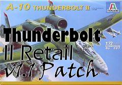 Box art for Thunderbolt II Retail v1.1 Patch