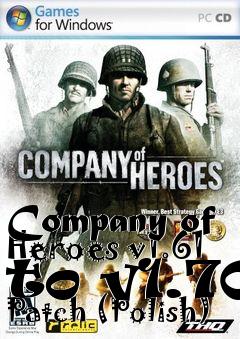 Box art for Company of Heroes v1.61 to v1.70 Patch (Polish)