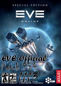 Box art for EVE Official Patch 934 to 1113