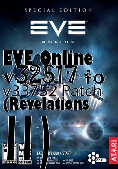 Box art for EVE Online v32517 to v33752 Patch (Revelations II)