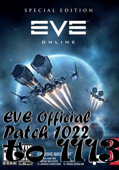 Box art for EVE Official Patch 1022 to 1113
