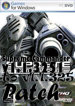 Box art for Supreme Commander v1.1.3251 to v1.1.3254 Patch