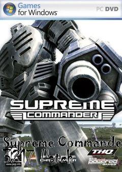 Box art for Supreme Commander 3217 Patch