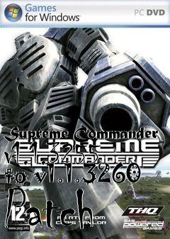 Box art for Supreme Commander v1.1.3255 to v1.1.3260 Patch