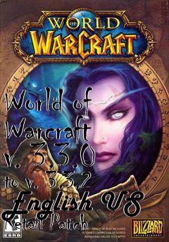 Box art for World of Warcraft v. 3.3.0 to v. 3.3.2 English US Retail Patch