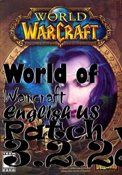 Box art for World of Warcraft English US Patch v. 3.2.2a