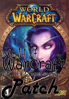 Box art for World of Warcraft v2.4.0 Spanish Patch