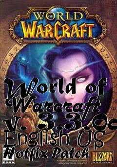 Box art for World of Warcraft v. 3.3.0a English US Hotfix Patch