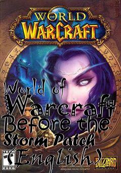 Box art for World of Warcraft Before the Storm Patch (English)