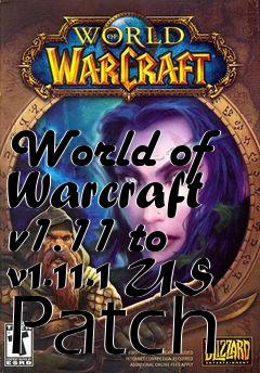 Box art for World of Warcraft v1.11 to v1.11.1 US Patch