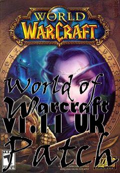 Box art for World of Warcraft v1.11 UK Patch