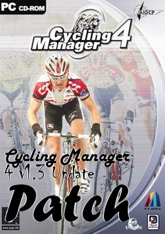 Box art for Cycling Manager 4 v1.3 Update Patch
