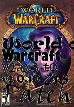 Box art for World of Warcraft v2.0.3 to v2.0.10 US Patch