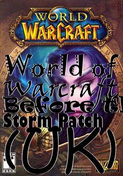 Box art for World of Warcraft Before the Storm Patch (UK)