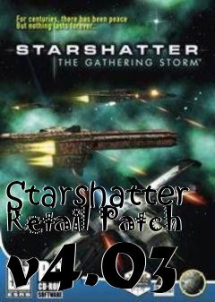 Box art for Starshatter Retail Patch v4.03