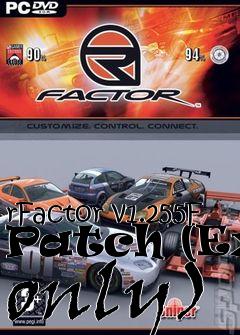 Box art for rFactor v1.255F Patch (Exe only)