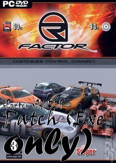 Box art for rFactor v1.255F Patch (Exe only)