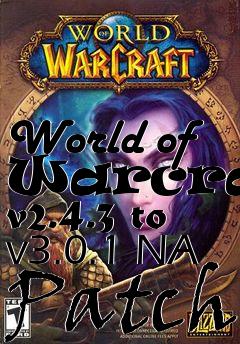 Box art for World of Warcraft v2.4.3 to v3.0.1 NA Patch