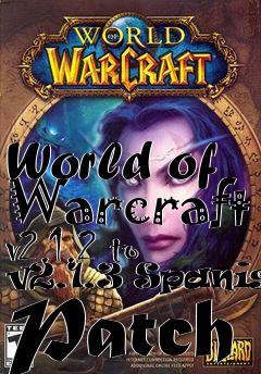 Box art for World of Warcraft v2.1.2 to v2.1.3 Spanish Patch