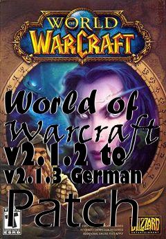 Box art for World of Warcraft v2.1.2 to v2.1.3 German Patch