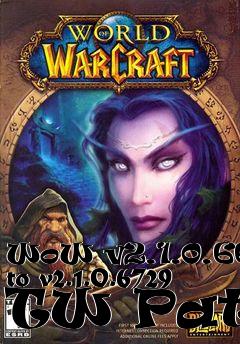 Box art for WoW v2.1.0.6692 to v2.1.0.6729 TW Patch
