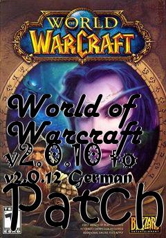 Box art for World of Warcraft v2.0.10 to v2.0.12 German Patch