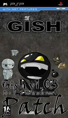 Box art for Gish v1.05  to 1.3 Windows Patch