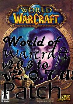 Box art for World of Warcraft v2.0.3 to v2.0.7 US Patch
